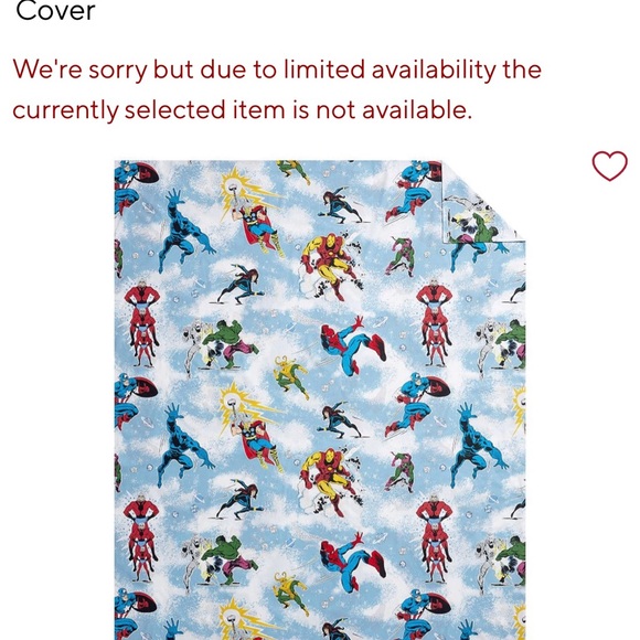 Pottery Barn Marvel Heroes Glow-in-the-Dark Duvet Cover Twin NEW - Picture 4 of 8
